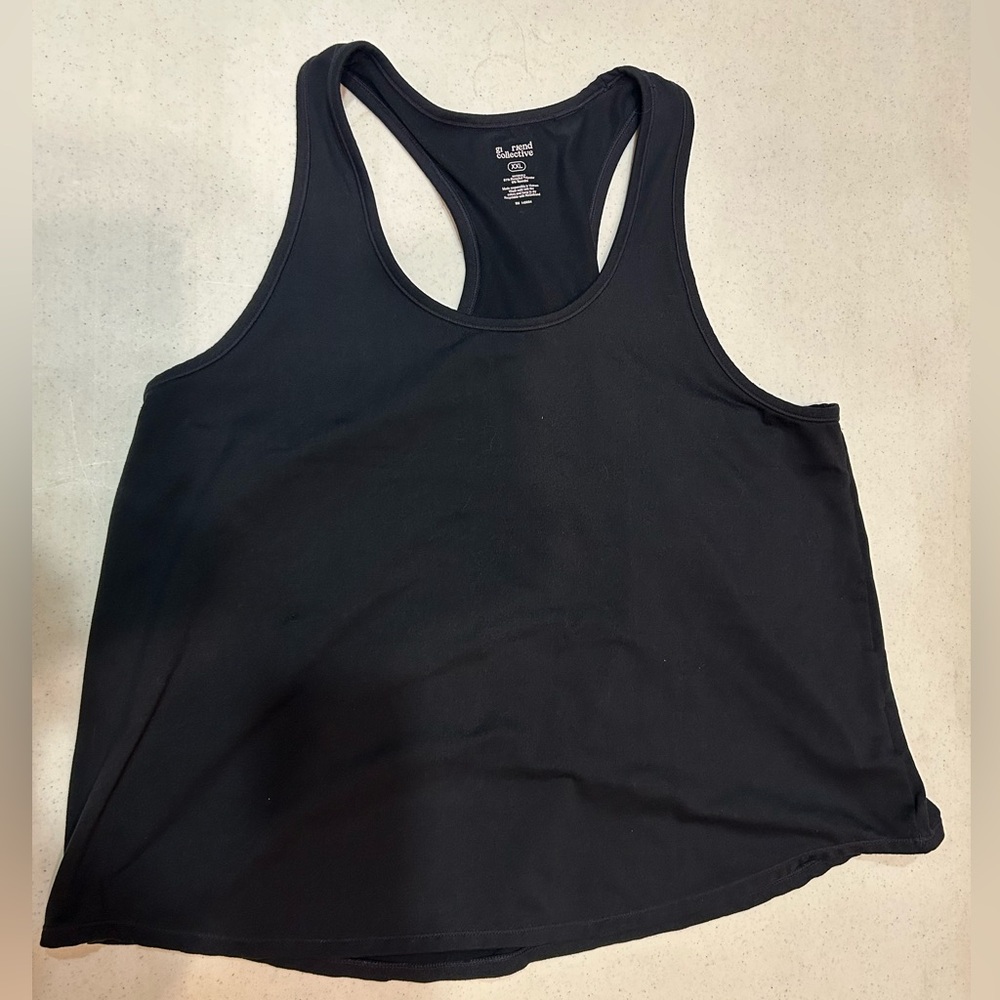 (XXL) Girlfriend Collective Black Tank Top